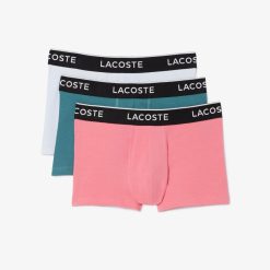 Sous-Vetements & Vetements D'Interieur | LACOSTE Lot De 3 Boxers Courts Casual Unis