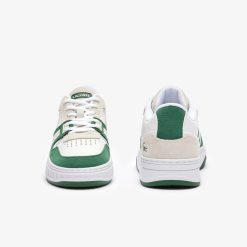 Sneakers | LACOSTE Sneakers L001 Homme En Cuir Contraste