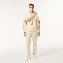 Sweatshirts | LACOSTE Sweatshirt A Capuche Avec Crocodiles Contrastes