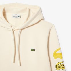 Sweatshirts | LACOSTE Sweatshirt A Capuche Avec Crocodiles Contrastes