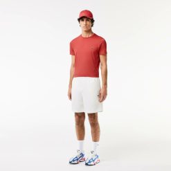 T-Shirts | LACOSTE T-Shirt Col Rond En Jersey De Coton Pima Uni