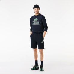 Survetements | LACOSTE Short Jogger Imprime Signature Lacoste