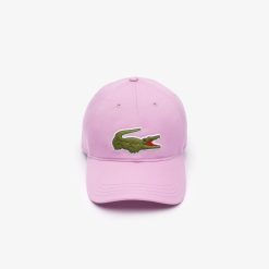 Chapeaux & Casquettes | LACOSTE Casquette Unie Ajustable Lacoste En Twill De Coton Biologique