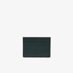 Portefeuilles & Petite Maroquinerie | LACOSTE Porte-Cartes Nomogramme Avec Imprime Monogramme En Cuir