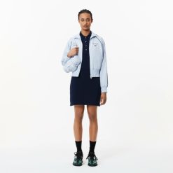 Robes & Jupes | LACOSTE Robe Polo En Pique De Coton Stretch