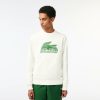 Sweatshirts | LACOSTE Sweatshirt Col Rond Homme Lacoste En Molleton