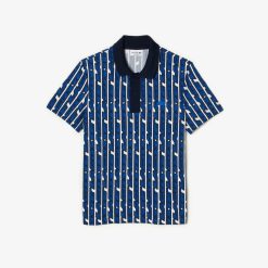 Polos | LACOSTE Lacoste Movement Polo Imprime Bicolore