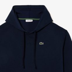 Robes & Jupes | LACOSTE Robe Sweatshirt A Capuche En Pique Double Face