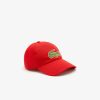 Chapeaux & Casquettes | LACOSTE Casquette Unie Ajustable Lacoste En Twill De Coton Biologique