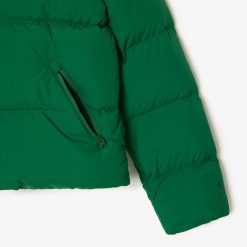 Manteaux & Vestes | LACOSTE Doudoune Courte Femme Lacoste Option Compressible