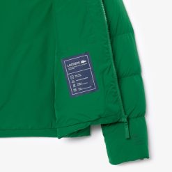 Manteaux & Vestes | LACOSTE Doudoune Courte Femme Lacoste Option Compressible