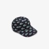 Chapeaux & Casquettes | LACOSTE Casquette Imprime Crocodile En Coton