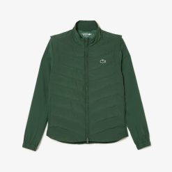 Vetements De Sport | LACOSTE Veste Femme Golf Lacoste Sport Matelassee Et Deperlante