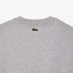 Sweatshirts | LACOSTE Sweatshirt Loose Fit Imprime Monogramme En Molleton