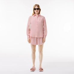 Chemises & Hauts | LACOSTE Chemise Fluide Oversize En Lyocell