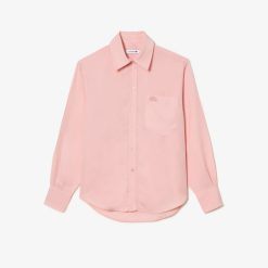 Chemises & Hauts | LACOSTE Chemise Fluide Oversize En Lyocell