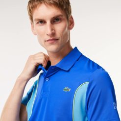 Vetements De Sport | LACOSTE Polo Homme Lacoste Sport X Novak Djokovic Color-Block Regular Fit