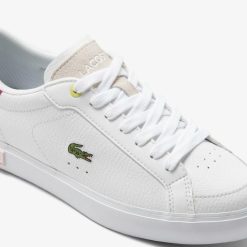 Sneakers | LACOSTE Sneakers Powercourt Femme En Cuir