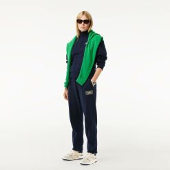 Sweatshirts | LACOSTE Sweatshirt Jogger Col Montant Zippe En Molleton