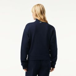 Sweatshirts | LACOSTE Sweatshirt Jogger Col Montant Zippe En Molleton