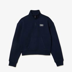 Sweatshirts | LACOSTE Sweatshirt Jogger Col Montant Zippe En Molleton