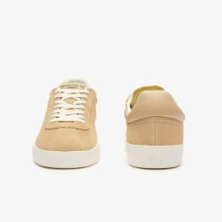 Sneakers | LACOSTE Sneakers Baseshot Homme En Cuir Ton Sur Ton