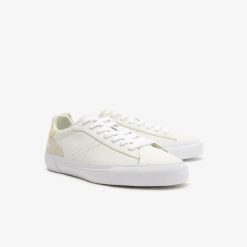 Sneakers | LACOSTE Sneakers L006 Roland Garros Femme Lacoste En Cuir