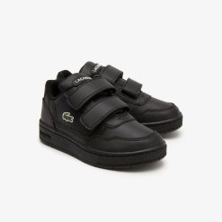 Chaussures | LACOSTE Sneakers T-Clip Bebe Lacoste En Synthetique Avec Detail Colore