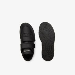 Chaussures | LACOSTE Sneakers T-Clip Bebe Lacoste En Synthetique Avec Detail Colore