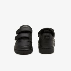 Chaussures | LACOSTE Sneakers T-Clip Bebe Lacoste En Synthetique Avec Detail Colore