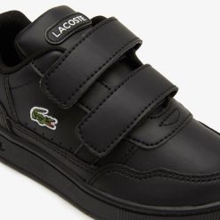 Chaussures | LACOSTE Sneakers T-Clip Bebe Lacoste En Synthetique Avec Detail Colore