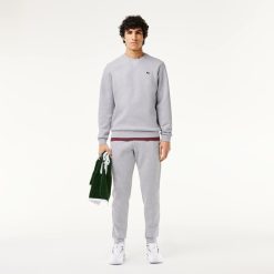 Vetements De Sport | LACOSTE Sweatshirt Lacoste Sport Uni Avec Empiecements Mesh