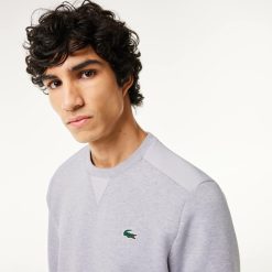 Vetements De Sport | LACOSTE Sweatshirt Lacoste Sport Uni Avec Empiecements Mesh