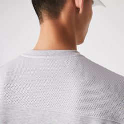 Vetements De Sport | LACOSTE Sweatshirt Lacoste Sport Uni Avec Empiecements Mesh