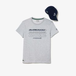 T-Shirts | LACOSTE Pack T-Shirt Homme Regular Fit Et Casquette Lacoste Tennis X Novak Djokovic