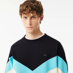 Sweatshirts | LACOSTE Sweatshirt Color-Block Loose Fit Double-Face