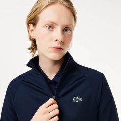 Vetements De Sport | LACOSTE Veste Mid-Layer Golf Slim Fit En Polaire