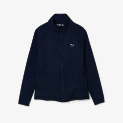 Vetements De Sport | LACOSTE Veste Mid-Layer Golf Slim Fit En Polaire