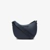 Sacs A Bandouliere | LACOSTE Sac Demi-Lune Femme Lacoste Avec Marquage Contraste