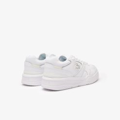 Sneakers | LACOSTE Sneakers Lineshot Femme En Cuir Talon Sigle