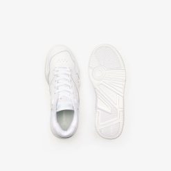 Sneakers | LACOSTE Sneakers Lineshot Femme En Cuir Talon Sigle