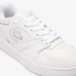 Sneakers | LACOSTE Sneakers Lineshot Femme En Cuir Talon Sigle