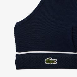 Sous-Vetements Et Vetements D'Interieur | LACOSTE Brassiere Triangle En Coton Cotele