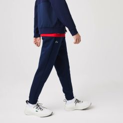 Vetements De Sport | LACOSTE Pantalon De Jogging Uni Avec Empiecements En Mesh