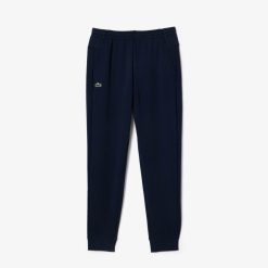 Vetements De Sport | LACOSTE Pantalon De Jogging Uni Avec Empiecements En Mesh