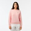 Sweatshirts | LACOSTE Sweatshirt Jogger Femme Lacoste En Molleton