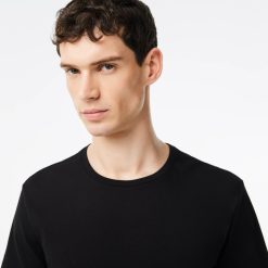 Sous-Vetements & Vetements D'Interieur | LACOSTE Pack De 3 T-Shirts D'Interieur A Col Rond En Coton Uni