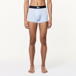 Sous-Vetements & Vetements D'Interieur | LACOSTE Lot De 3 Boxers Courts En Coton Stretch