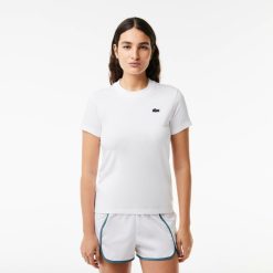 Vetements De Sport | LACOSTE T-Shirt Jersey Technique De Coton Biologique Ultra-Dry