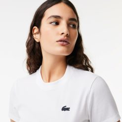 Vetements De Sport | LACOSTE T-Shirt Jersey Technique De Coton Biologique Ultra-Dry